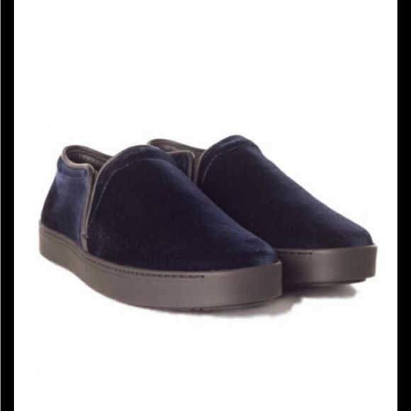 rag & bone Shoes - RAG & BONE Blue Velvet Trainers / Sneakers 
 Slip-On US 9